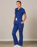 M7640 LADIES SCRUB TOP