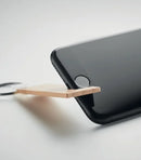 Keyring with phone stand