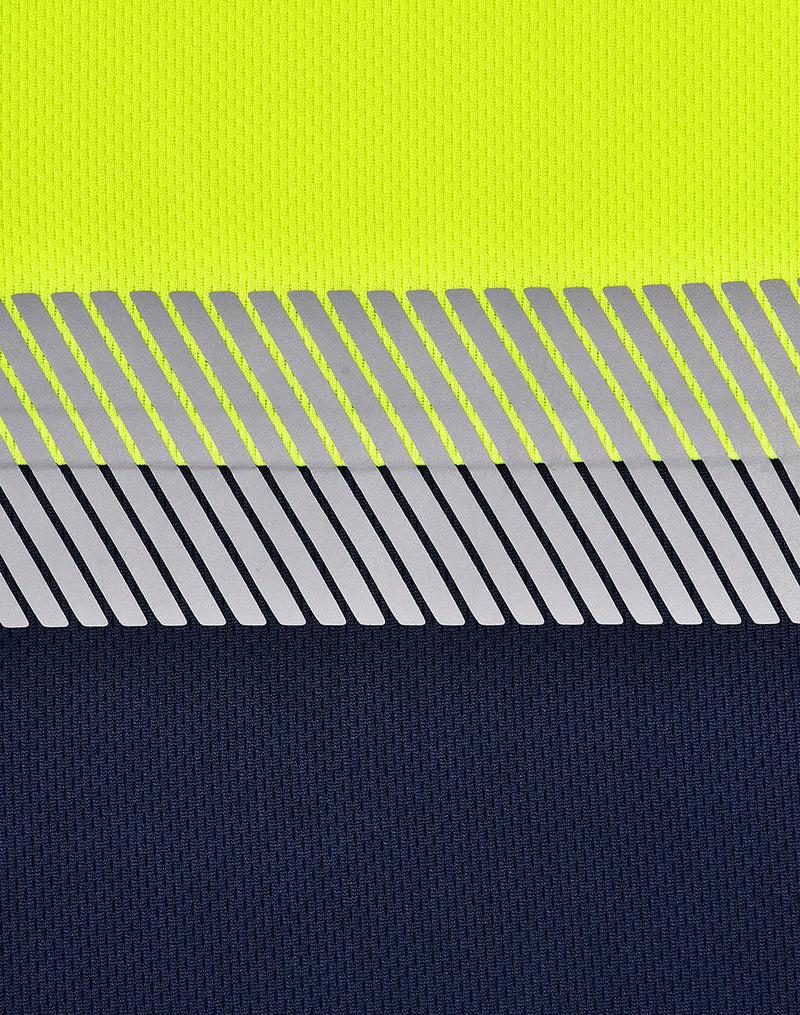 SW86 UNISEX COOLDRY® SEGMENTED LS POLO