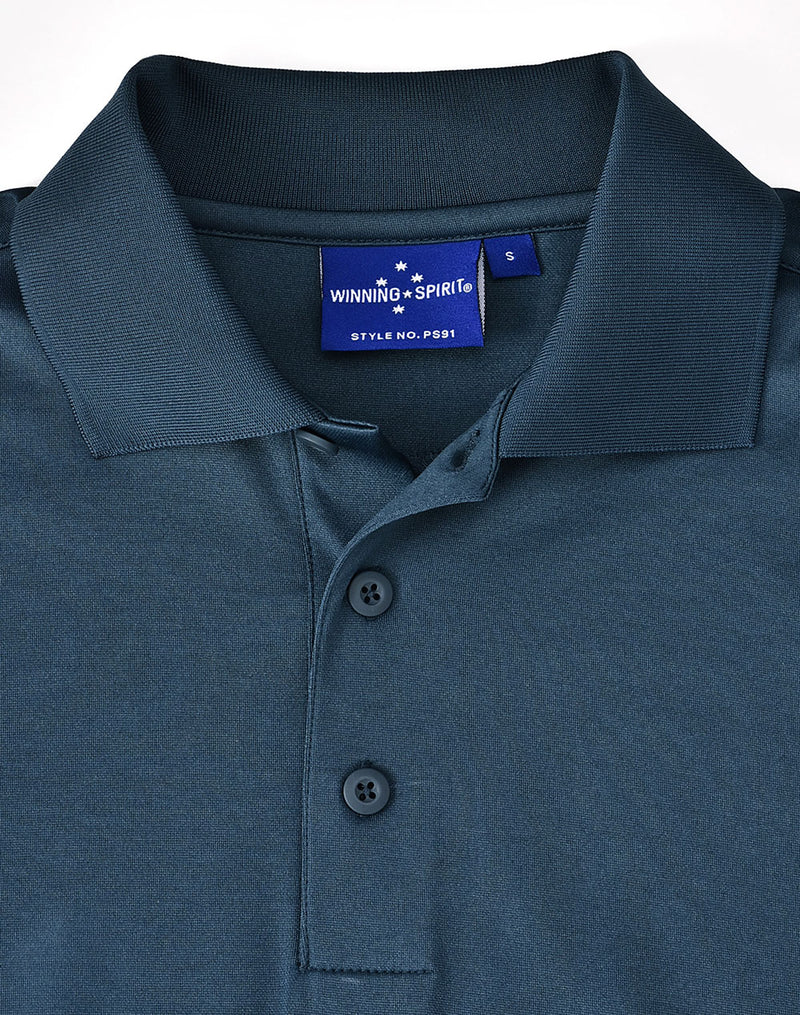 PS91 MENS SUSTAINABLE POLY/COTTON CORPORATE SS POLO