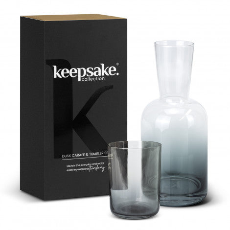 Keepsake Dusk Carafe and Tumbler Set