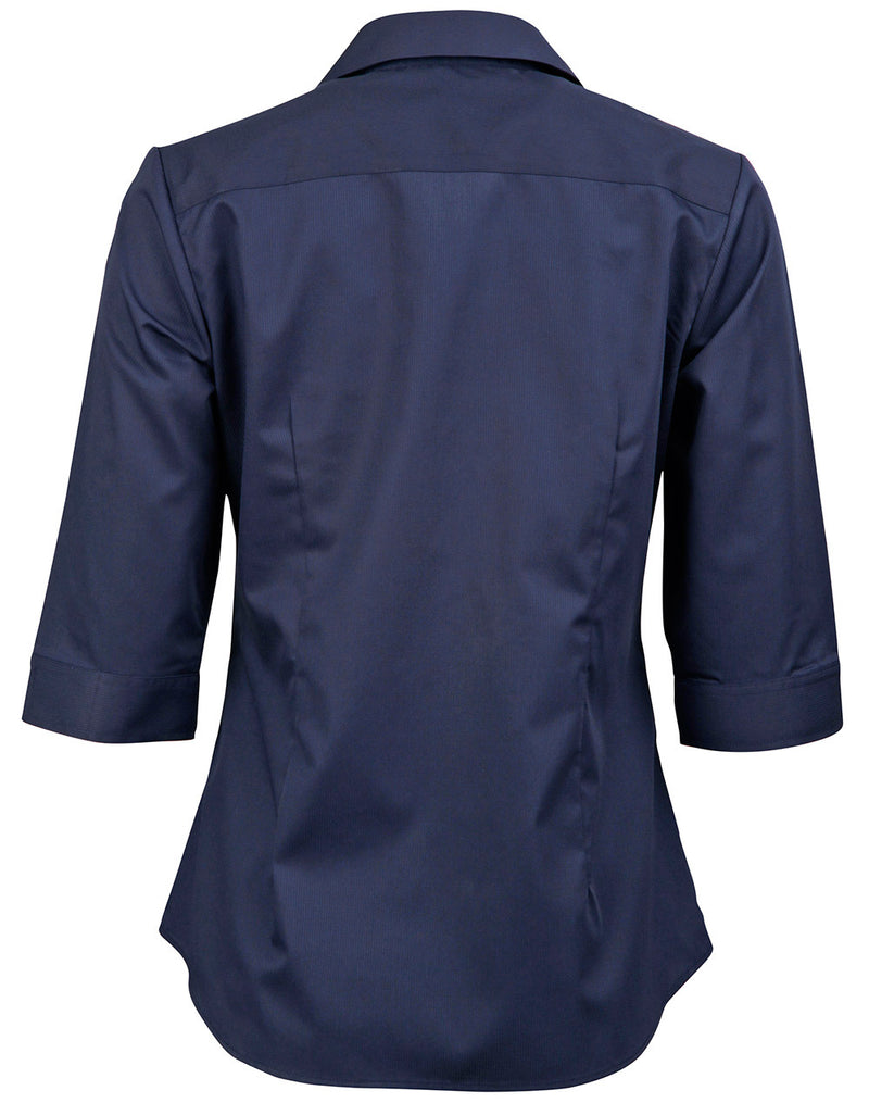 M8110Q BARKLEY LADIES TAPED SEAM 3/4 SLEEVE SHIRT