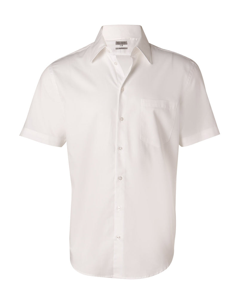 M7030S Men's Fine Twill Short Sleeve Shirt