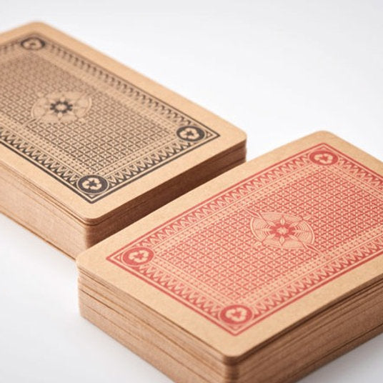 2 Decks of Recycled Paper Playing Cards