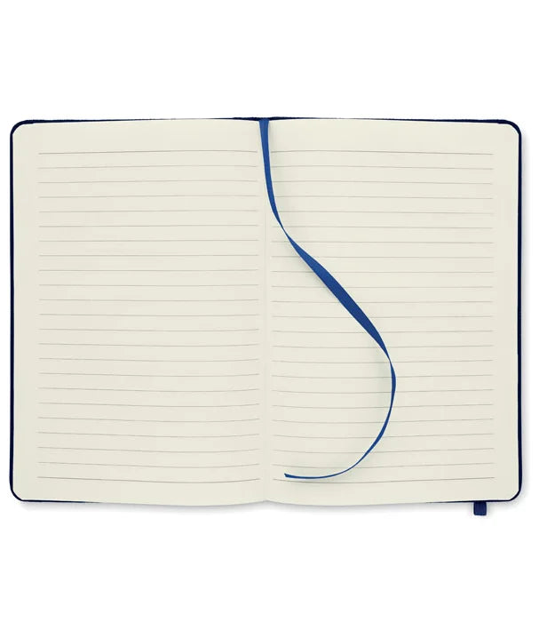 A5 notebook with hard 600D RPET cover