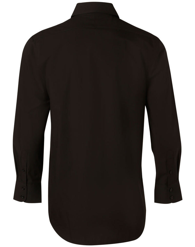 M7020L Men's Cotton/Poly Stretch Long Sleeve Shirt