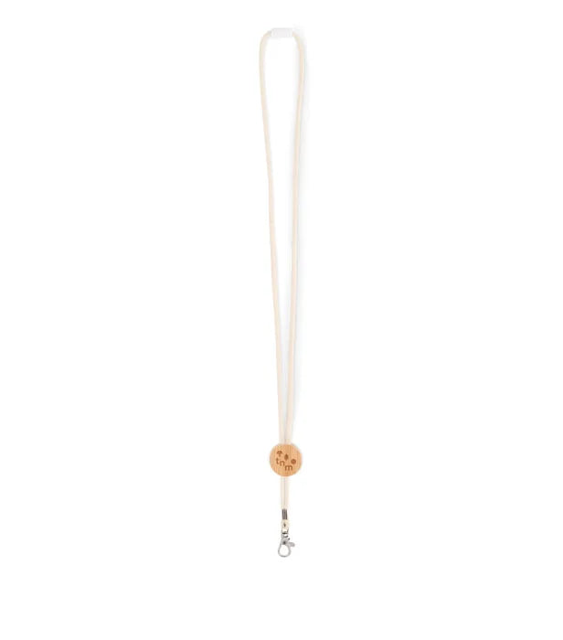 Kara Cotton cord Lanyard