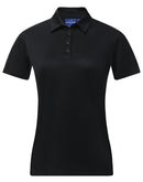 PS96 SUSTAINABLE JACQUARD KNIT POLO Ladies