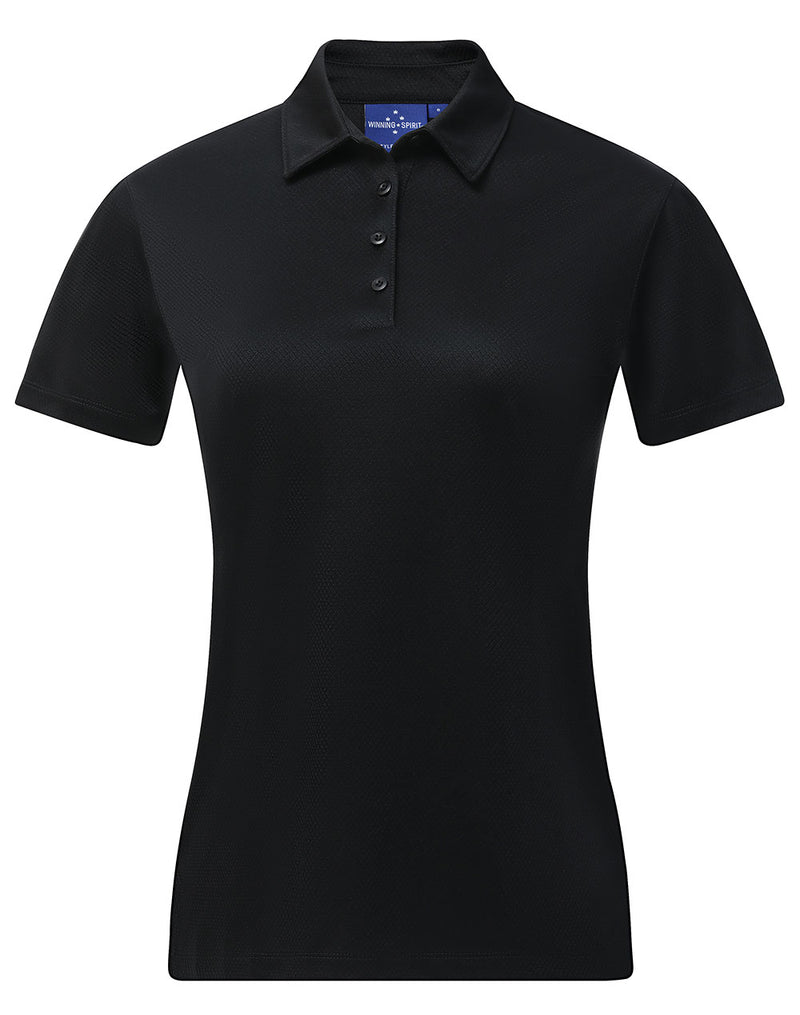 PS96 SUSTAINABLE JACQUARD KNIT POLO Ladies