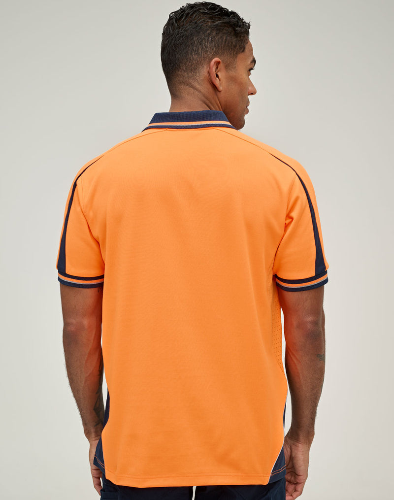 SW89 HI-VIS SUSTAINABLE COOL-BREEZE SAFETY POLO