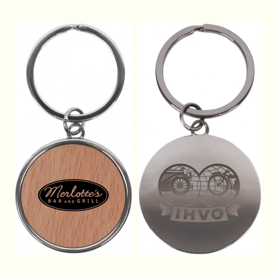 Axil Round Keychain custom promotional trucker caps