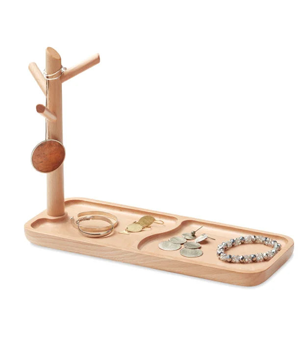 Wooden organizer tray