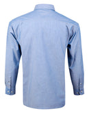 BS03L Men's Chambray Long Sleeve