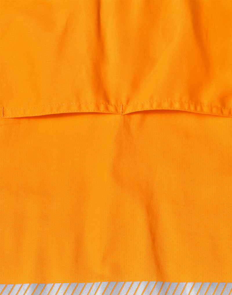 SW83 UNISEX HI VIS COOL-BREEZE SAFETY LS SHIRT (SEGMENTED TAPE)