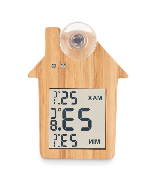 House-shaped weather station