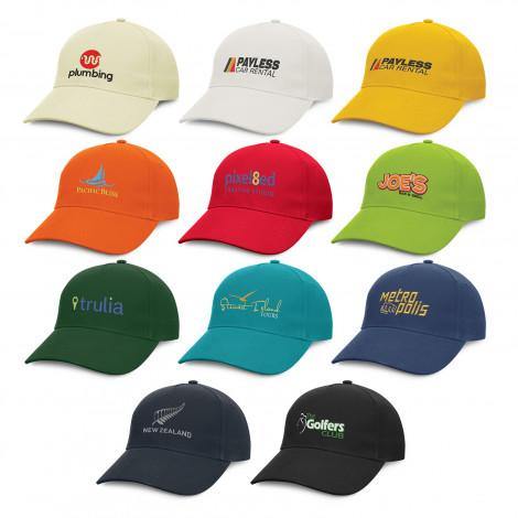 Condor Peak Cap in multiple colours all can be branded with company logo