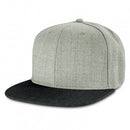 Grey and Navy Flat Peak hat Chisel