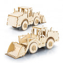 BRANDCRAFT Wheel Loader Wooden Model