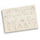 BRANDCRAFT Sheep Wooden Model