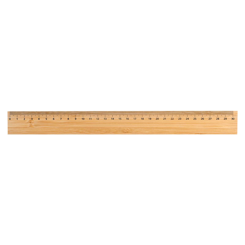 LL2328.Bamboo 30cm Ruler