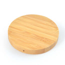 LL0220.Arc Round Bamboo Wireless Charger