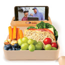 LL6362.Stax Eco Lunch Box with Phone Holder Lid