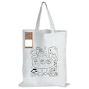LL5523.Colouring Short Handle Cotton Bag & Pencils