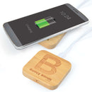 LL0224.Arc Square Bamboo Wireless Charger