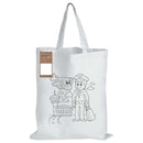 LL5523.Colouring Short Handle Cotton Bag & Pencils