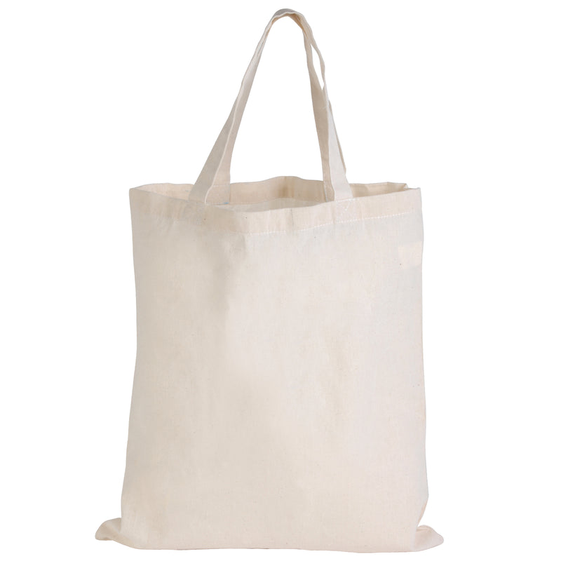 LL500.Calico Short Handle Bag