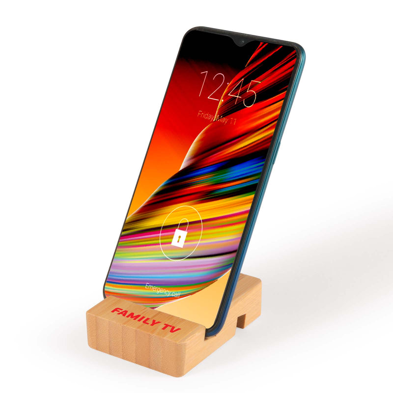 LL9736.Rascal Bamboo Tablet & Phone Stand