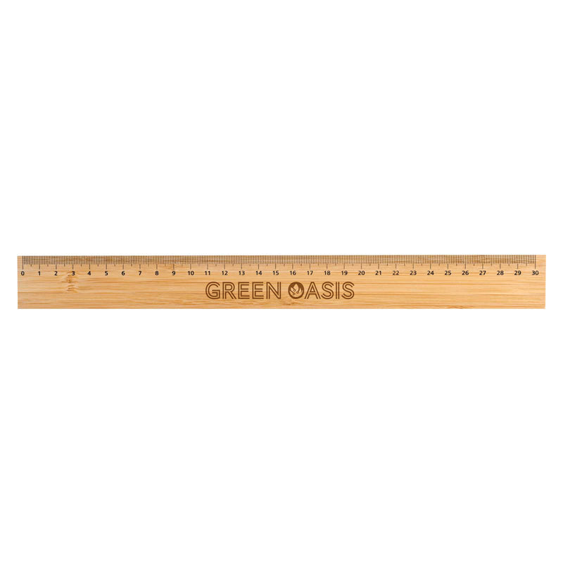 LL2328.Bamboo 30cm Ruler