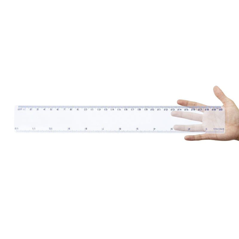 LL11.Transparent 30cm Ruler
