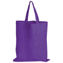LL509.Coloured Cotton Short Handle Tote Bag