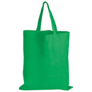 LL509.Coloured Cotton Short Handle Tote Bag
