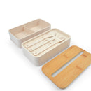 LL6362.Stax Eco Lunch Box with Phone Holder Lid