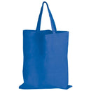 LL509.Coloured Cotton Short Handle Tote Bag