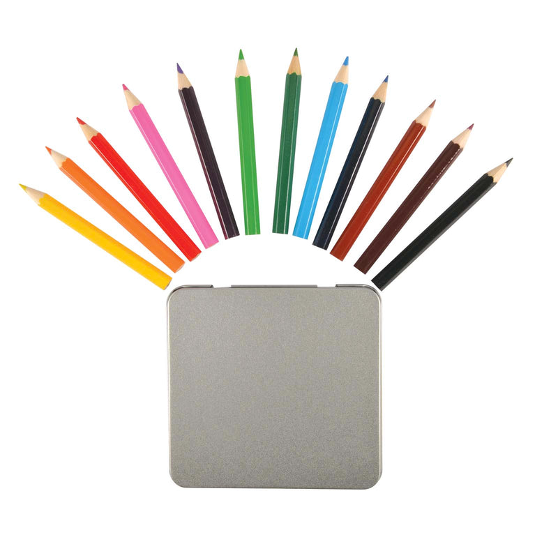 LL1295.Doodle 12 Pencils in Tin