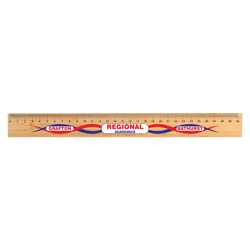 LL2328.Bamboo 30cm Ruler