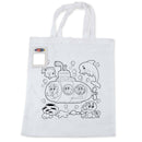 LL5520.Colouring Short Handle Cotton Bag & Crayons