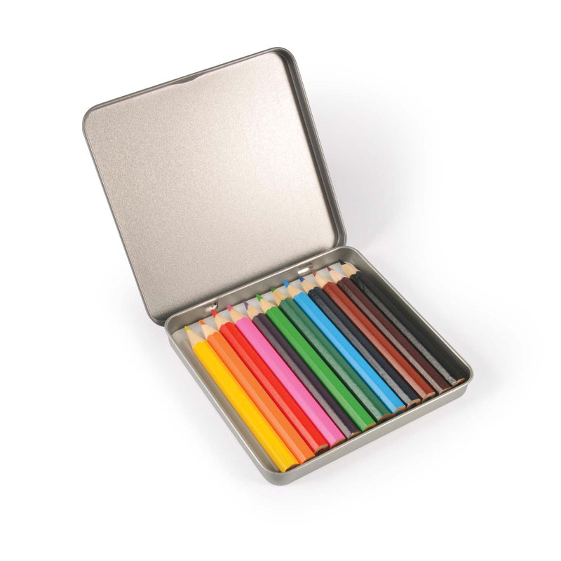 LL1295.Doodle 12 Pencils in Tin