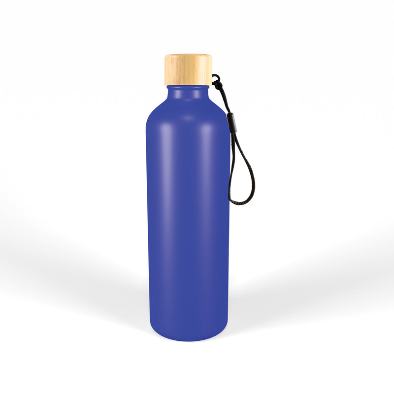 Gelato Aluminium Drink Bottle with Bamboo Lid