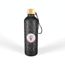 LL6997.Gelato Aluminium Drink Bottle with Bamboo Lid